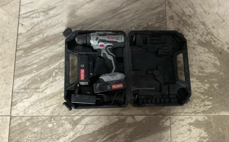 Аккумуляторная дрель-шуруповерт РЕСАНТА ДА-18-2ЛК