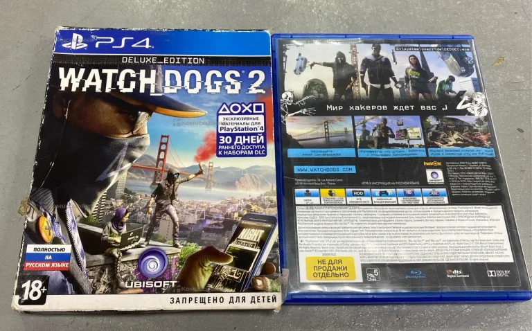 Диск для PS4 Watch Dogs 2