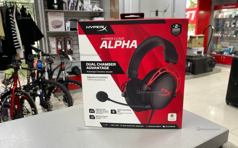 Наушники Hyper X Gloud Alpha Red