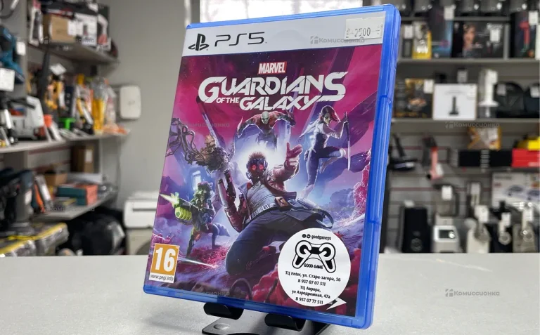 PS5. Диск Guardians Of The Galaxy Стражи Галактики