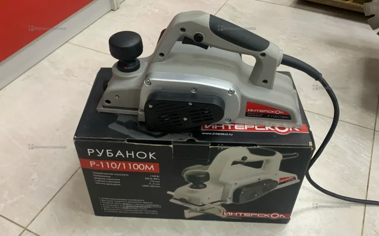 Электрорубанок Интерскол Р110/1100М