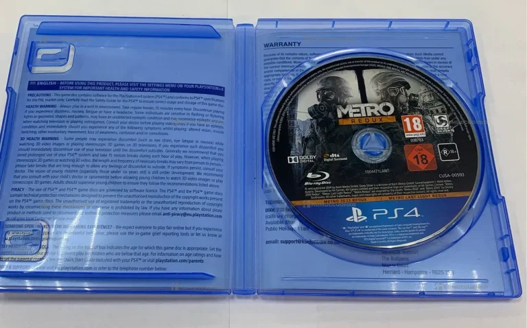 PS4. Диск Metro Redux