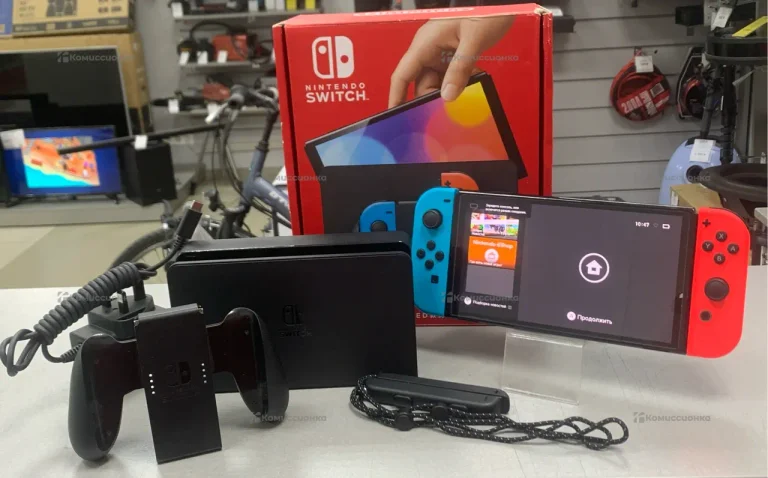 Приставка Nintendo swith oled