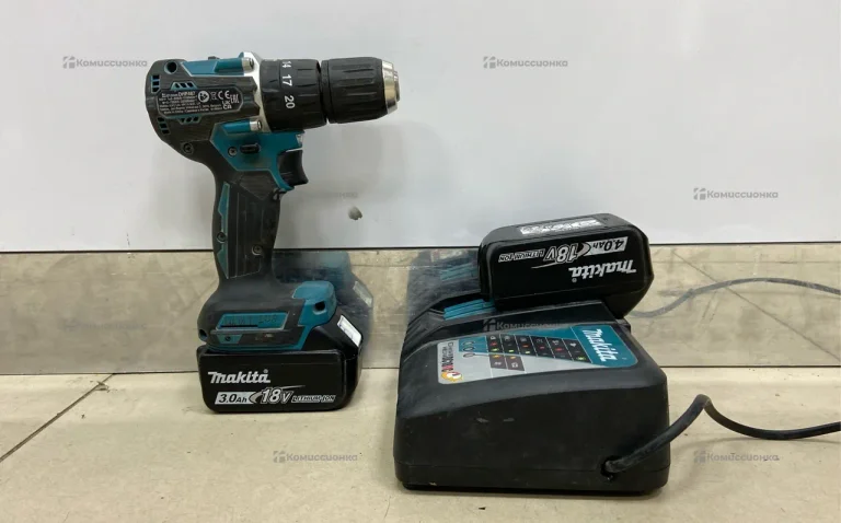 Бесщеточная дрель-шуруповерт Makita DHP487 18V