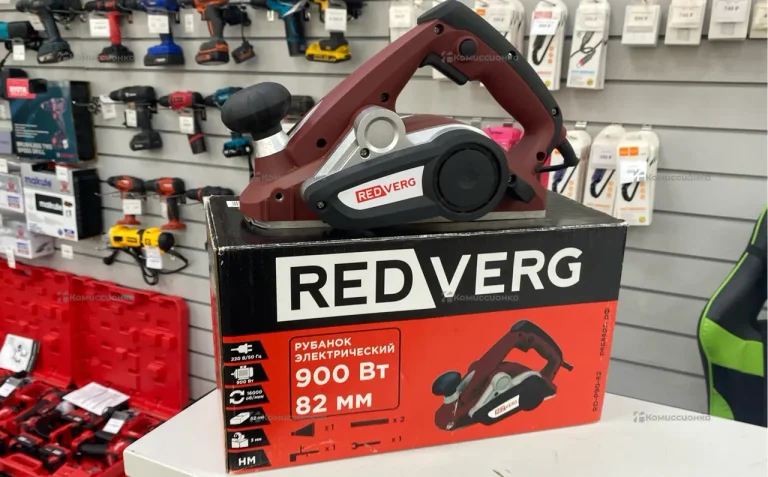 Электрорубанок RedVerg RD-P90-82