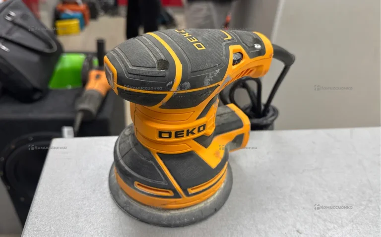 Эксцентриковая шлифмашина сетевая DEKO DKG400-125