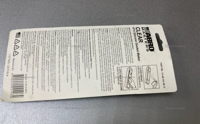 Герметик прокладок силиконовый прозрачный Clear