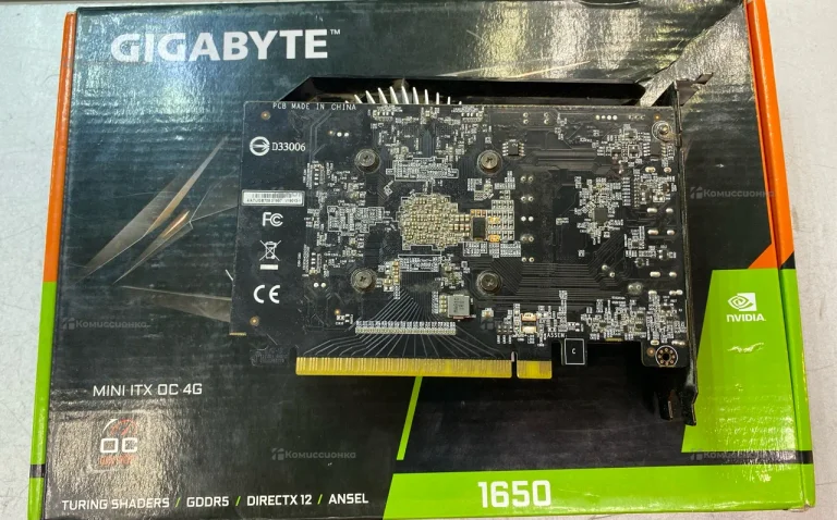 Видеокарта Gigabyte GTX1650 4gb