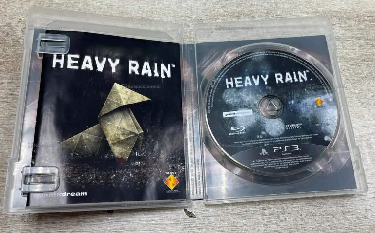 PS3. Диск Heavy Rain