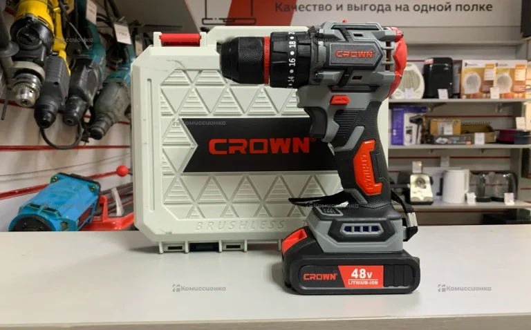 шуруповерт crown 48v
