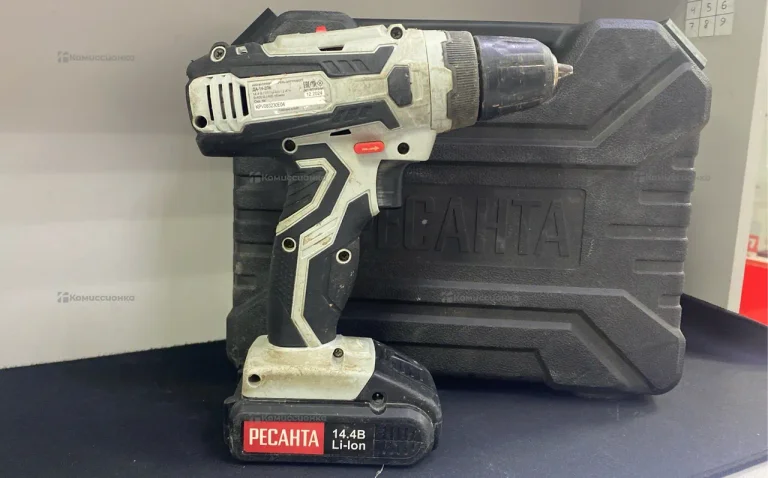 Шуруповерт ресанта да-14-2лк