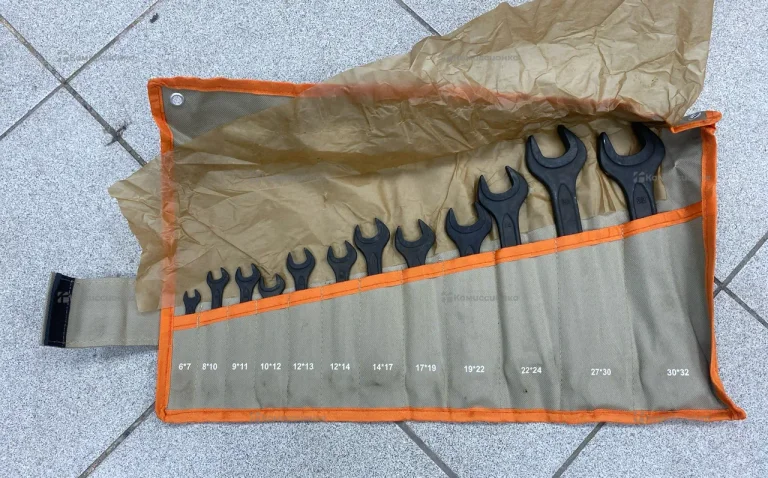 набор Рожковых ключей Техмаш 12 пр.