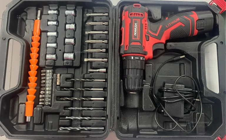 аккумуляторная дрель шуруповёрт ДА-20/1 Ли 20В 1 А