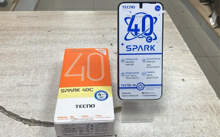 Tecno Spark 40C 8/128 ГБ