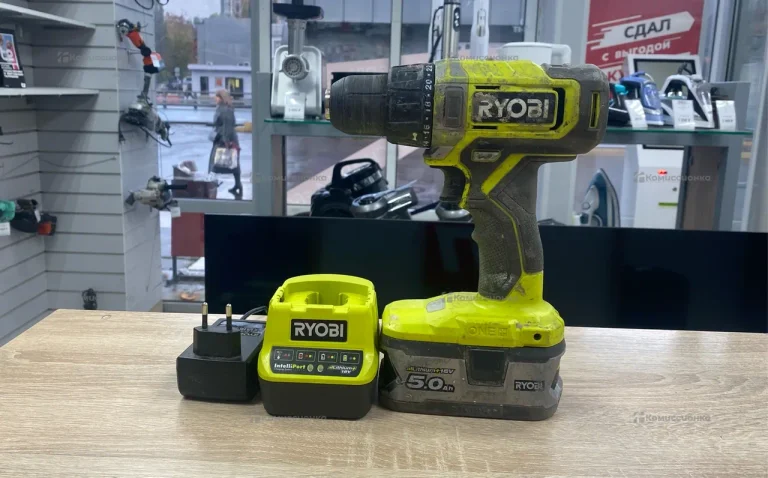 Аккумуляторная дрель-шуруповерт RYOBI RDD18