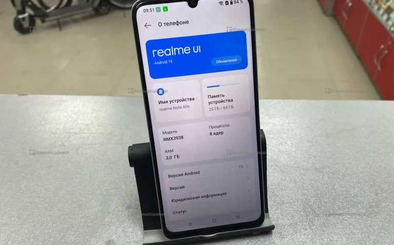 Realme Note 60x 3/64 ГБ
