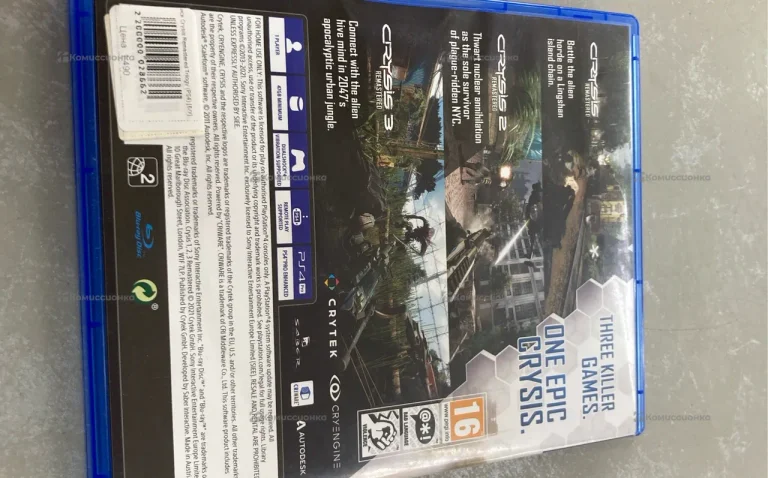 PS4. crysis trilogy