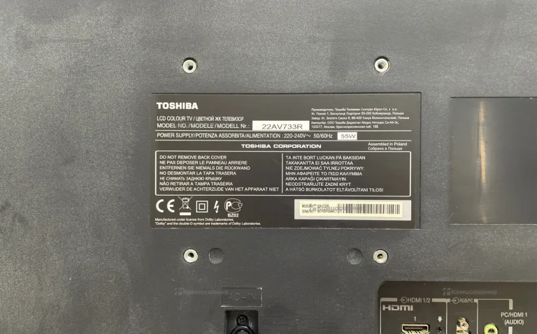 Телевизор Toshiba 22av733r