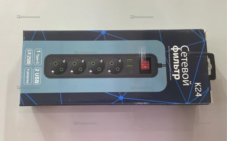 Сетевой фильтр gfuzf017 4 розетки