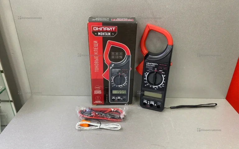 Токовые клещи Онлайт OMT-Kt01-266C