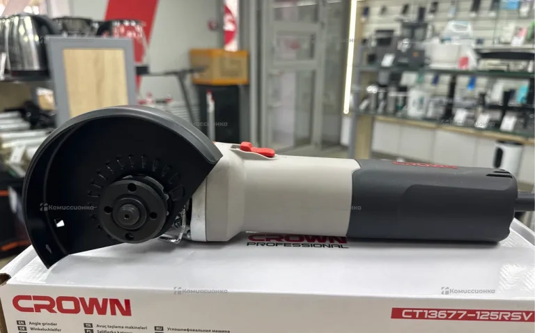 Угловая шлифовальная машина Crown CT13677-125RSV