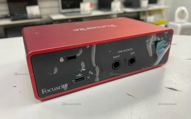 звуковая карта Focusrite Scarlett Solo 3rd gen
