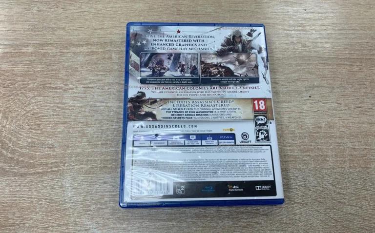 PS4. assassins creed 3