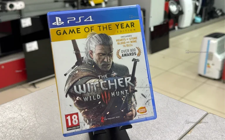 Диск для PS4 Ведьмак 3