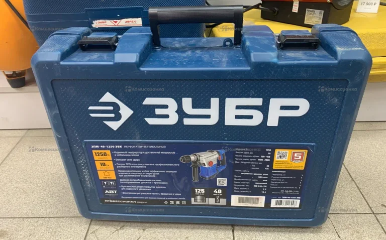 Перфоратор Зубр ЗПМ-40-1250К
