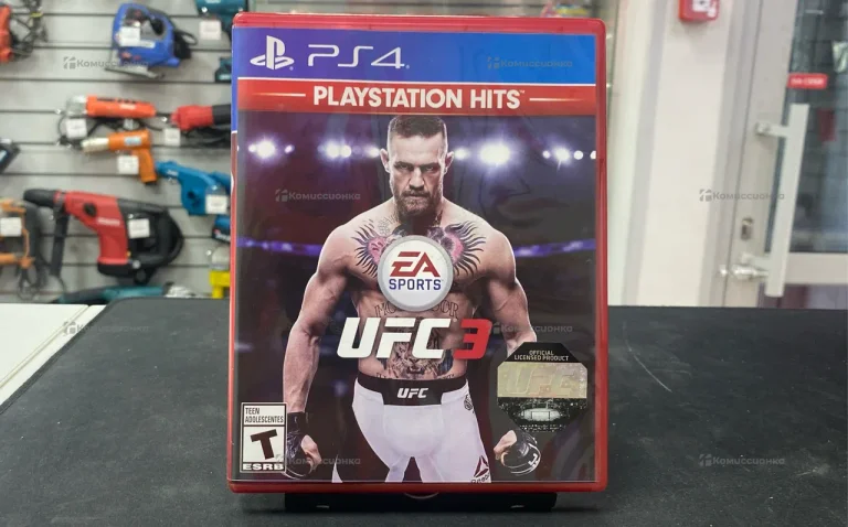 PS4. Диск UFC 3