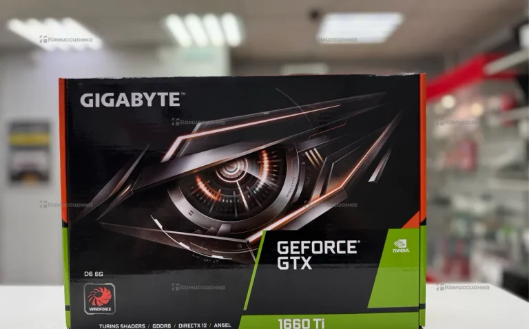Видеокарта Gigabyte GeForce GTX 1660Ti 6 ГБ