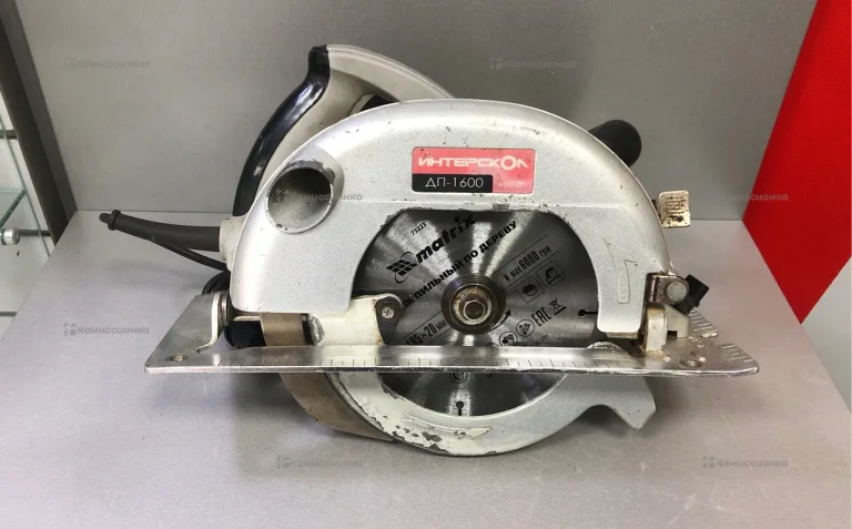 Дисковая пила Интерскол ДП-1600