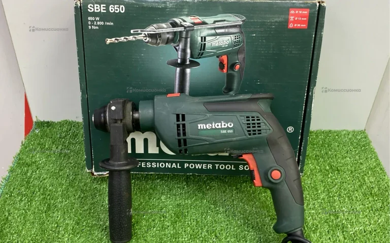 Дрель metabo sbe 650
