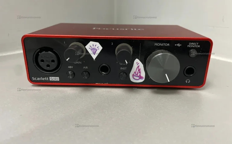 Звуковая карта focusrite scarlett solo 3rd gen