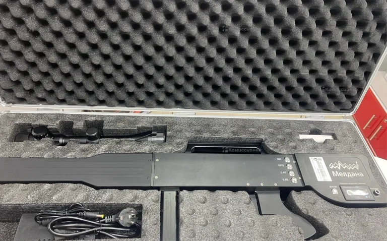 Широкополосный подавитель сигнала (ружье с прицел