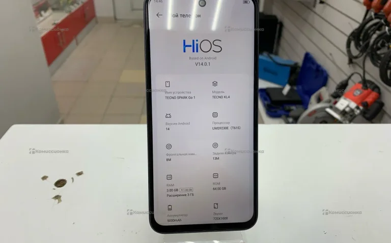 Tecno Spark Go 1 3/64 ГБ