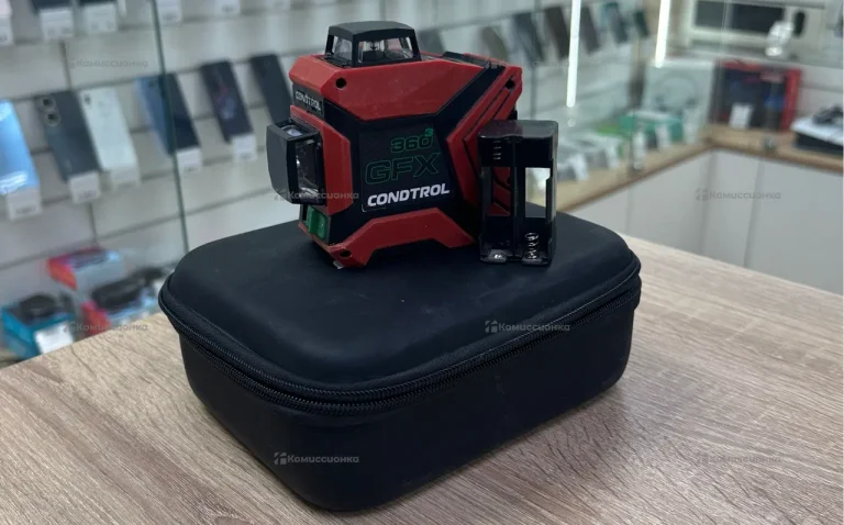 Лазерный уровень Condtrol GFX 360-3 зеленый луч