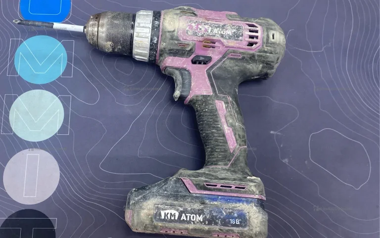 Дрель Шуруповерт KM Atom CD-181.