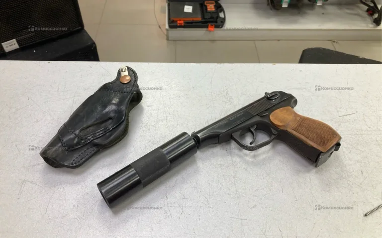 Пневматический пистолет Baikal MP-654K