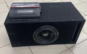Сабвуфер  audio nova и усилитель jad