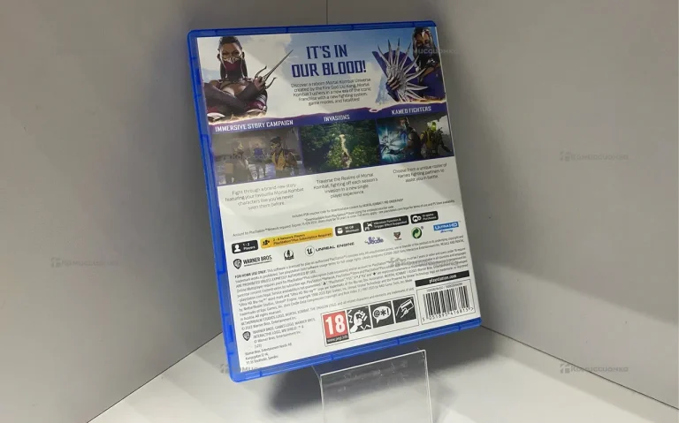 диск на Ps5 mortal kombat 1
