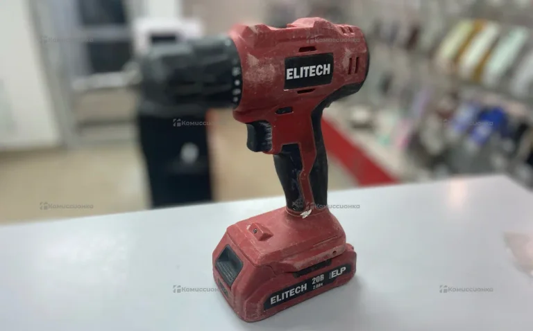 Дрель шуруповерт Elitech ДА-20-2СЛ