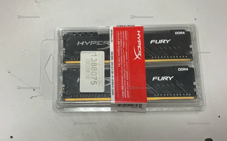 Оперативная память Kingston HyperX FURY Black 2x4G