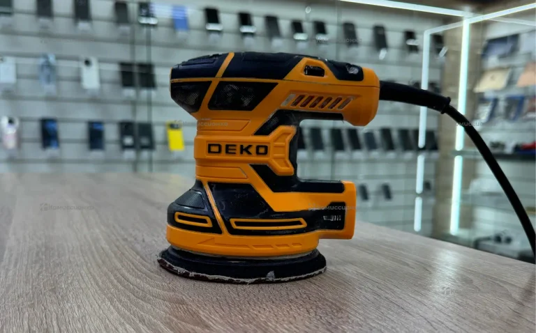 Эксцентриковая шлифмашина сетевая DEKO DKG400-125