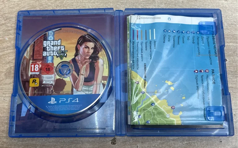 PS4. диск ps4. Gta5