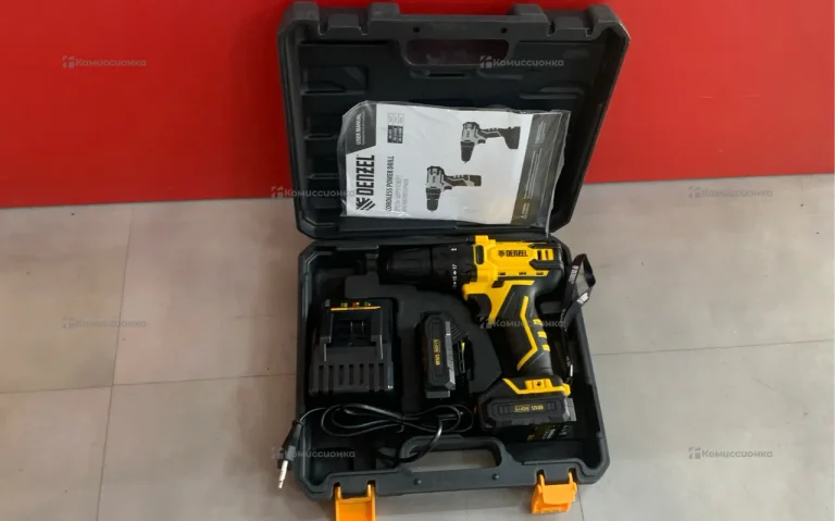 Дрель-шуруповерт аккумуляторная Denzel CDL-18-02BM