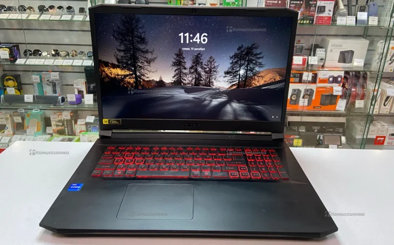 Ноутбук  Acer Nitro 5 (i7-11370H GTX 1650 4gb)