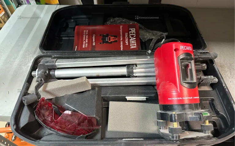 Лазерный нивелир Ресанта ПЛ-2ШК