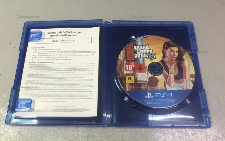 PS4. Диск gta V
