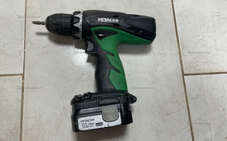 Дрель-шуруповерт Hitachi DV14DSL